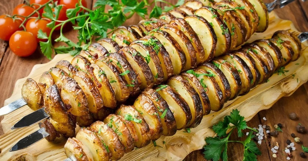 Картофель на мангале, 300г