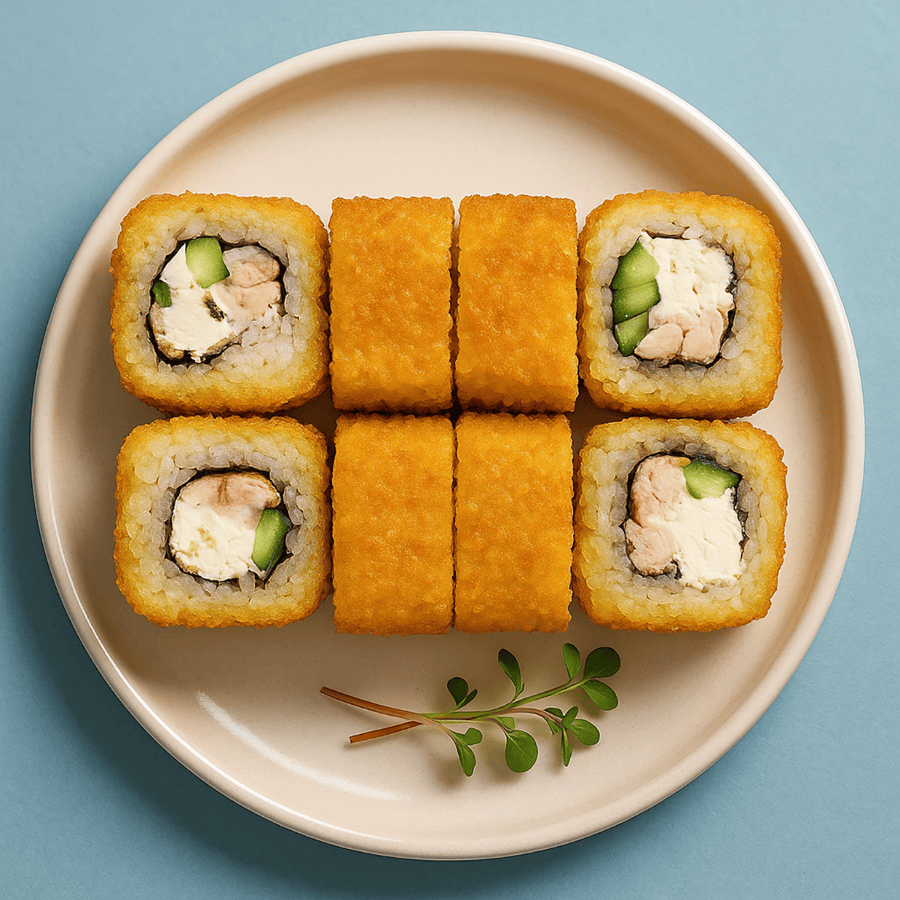 Темпура с курицей