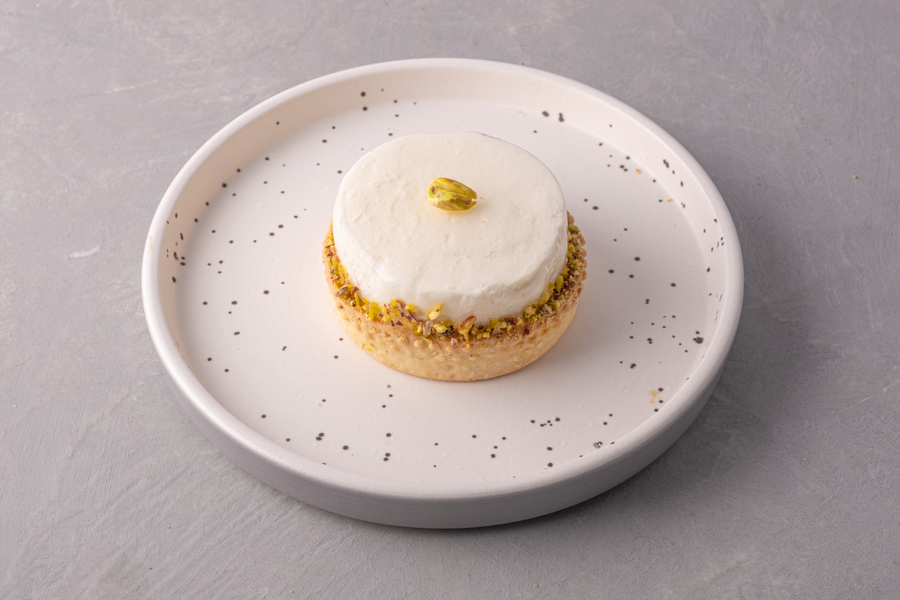 Тарт фисташка - малина