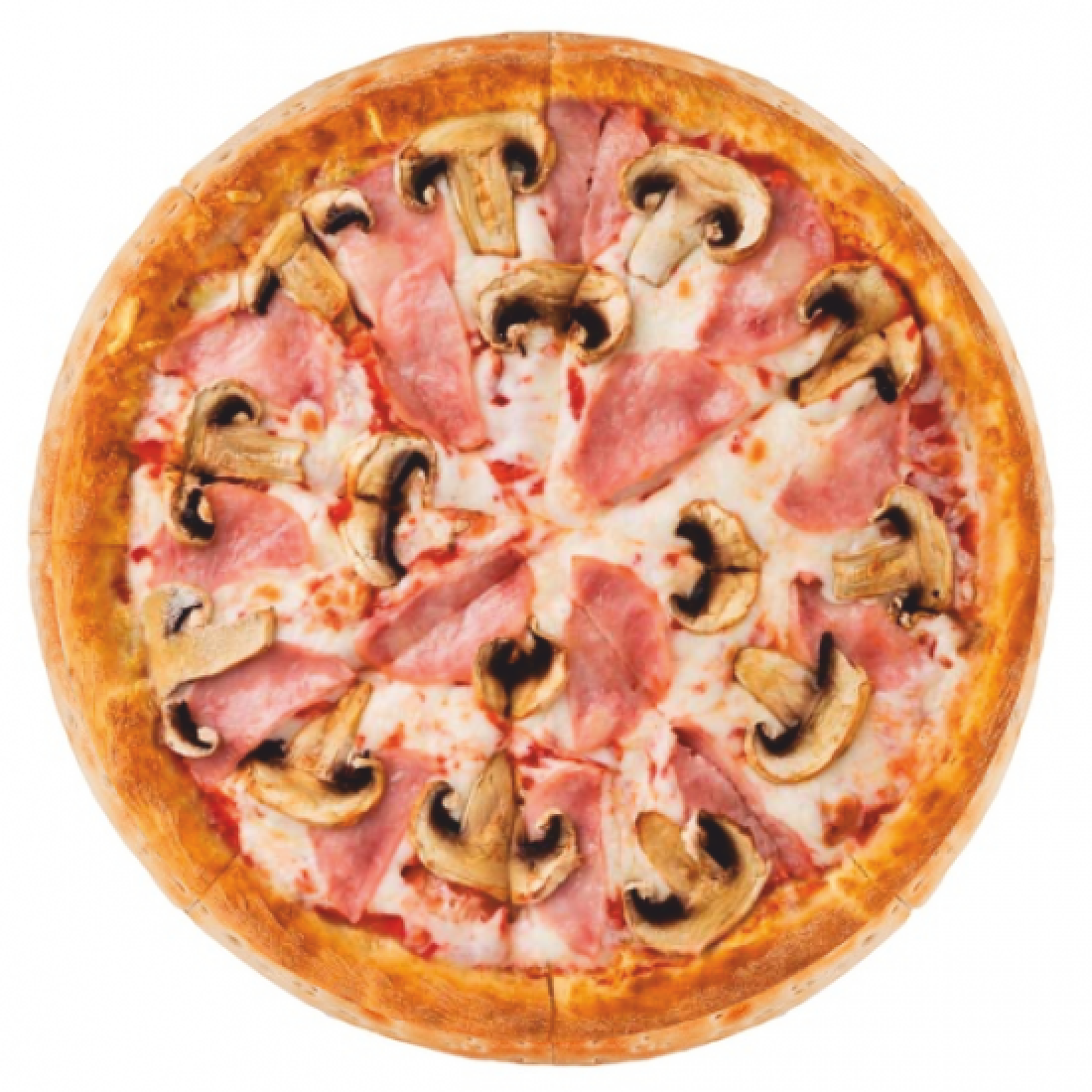 Пицца «Ветчина и грибы» 25 см