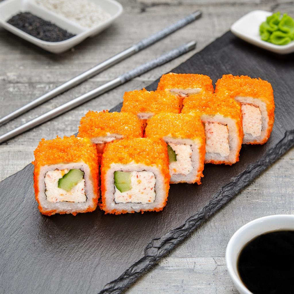 Калифорния с крабом