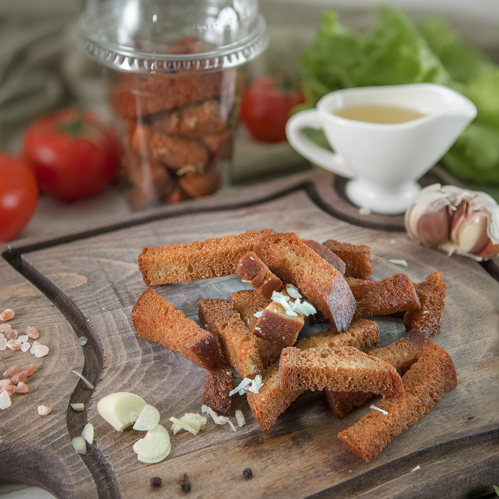 Гренки с чесноком 70 грамм