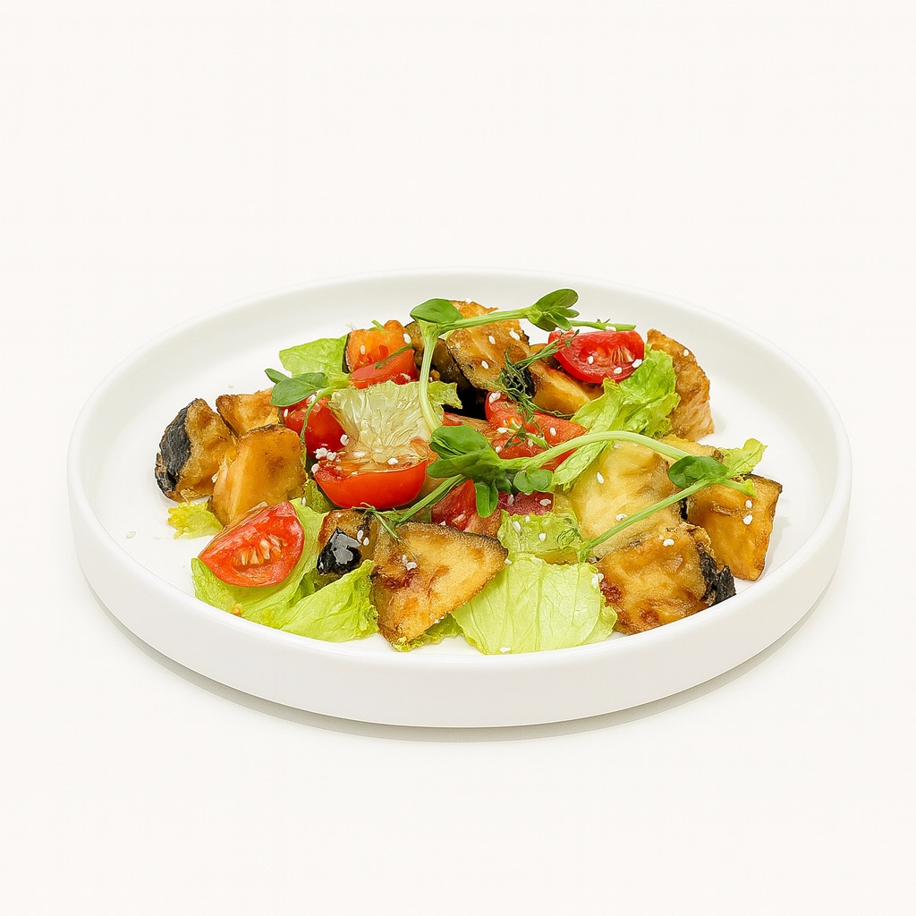 Салат с баклажанами