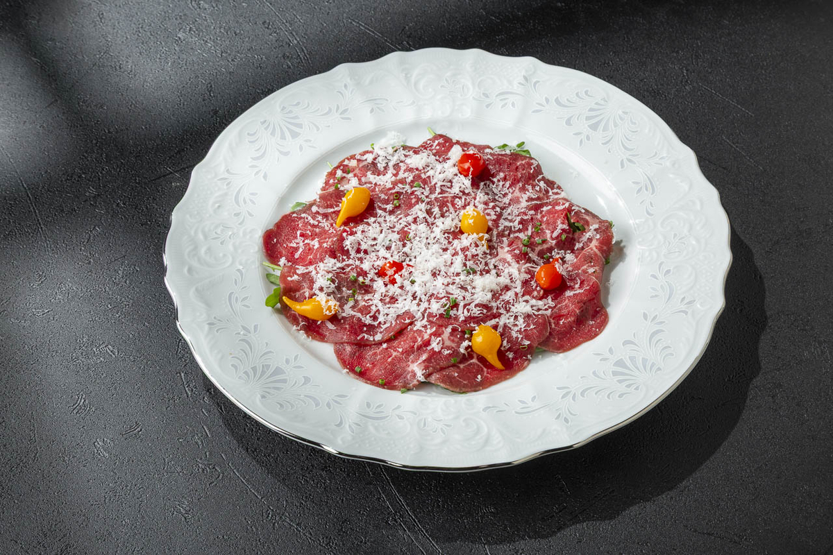 Карпаччо из мраморной вырезки