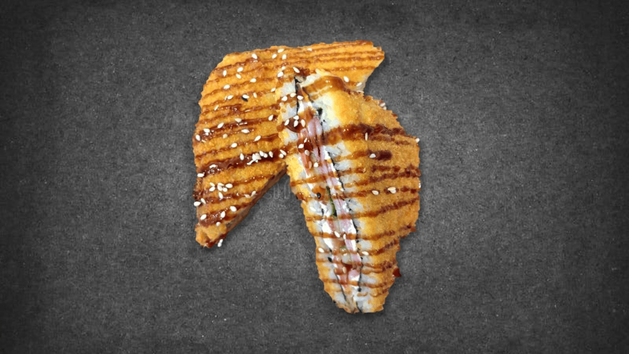 Онигири темпура с тунцом