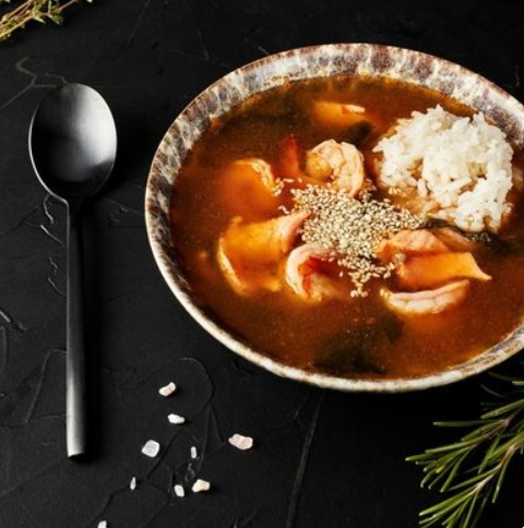 Мисо с лососем