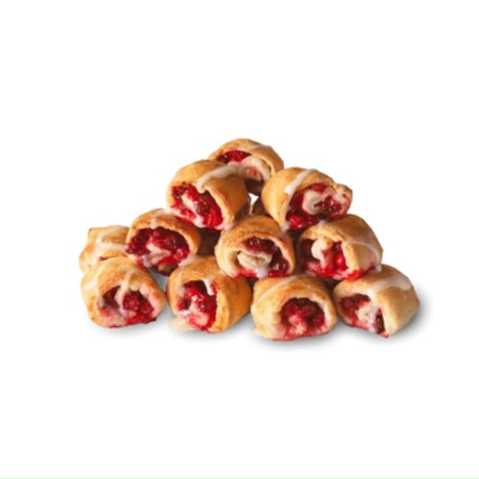 Булочки с брусникой