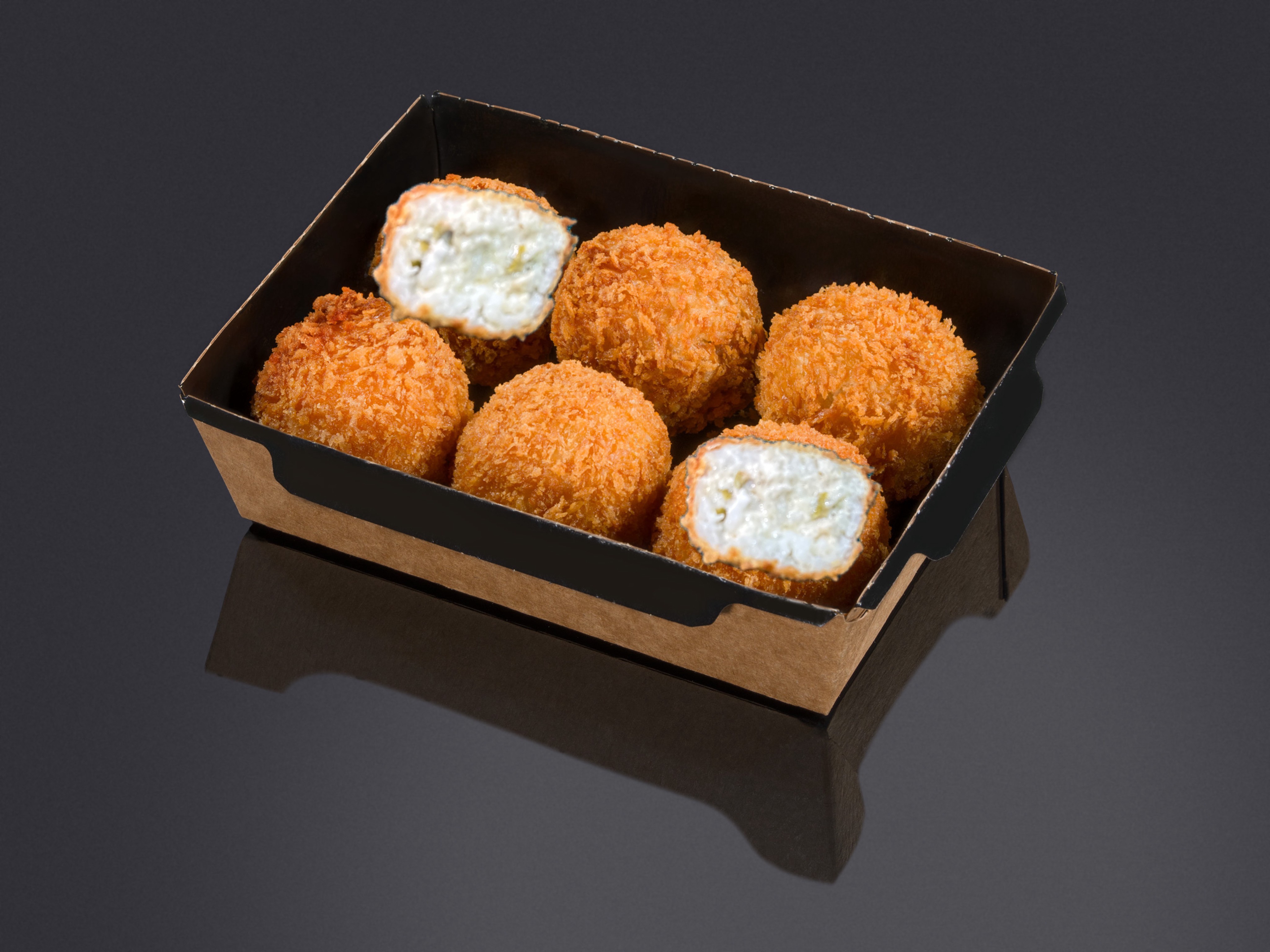 Цыпленок в сливочно-чесночном соусе (3 шарика)