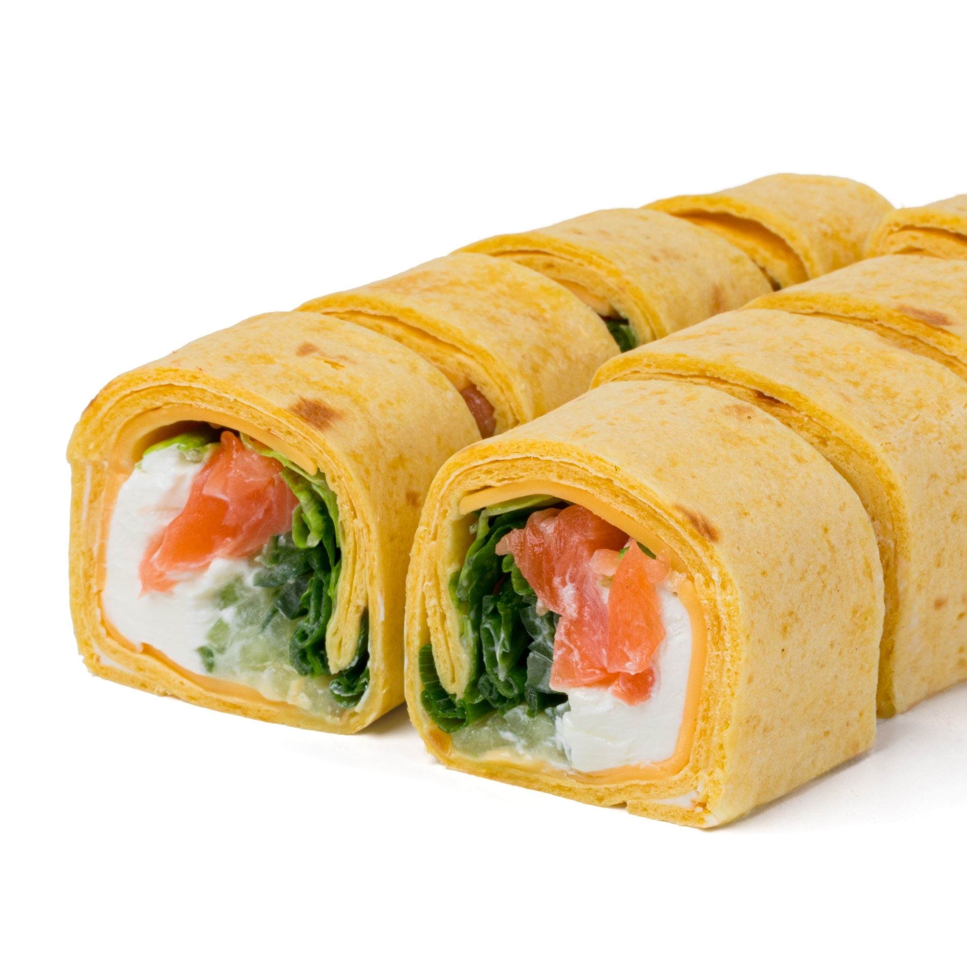 Тортилья с лососем