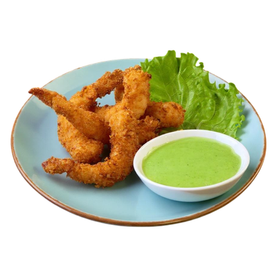 Креветки темпура