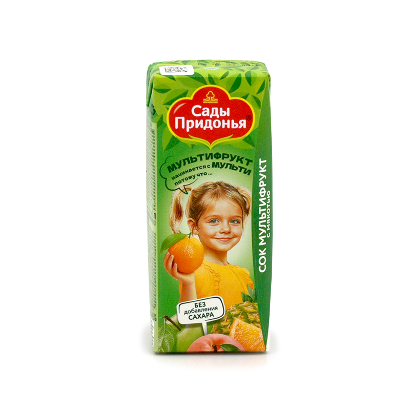 Сок мультифрукт 0,2л