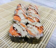 Запеченный с курицей и чукой