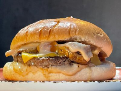 Грибной бургер