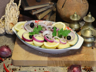 Селедочка с картошкой