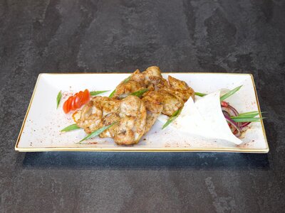 Шашлык из куриного бедра