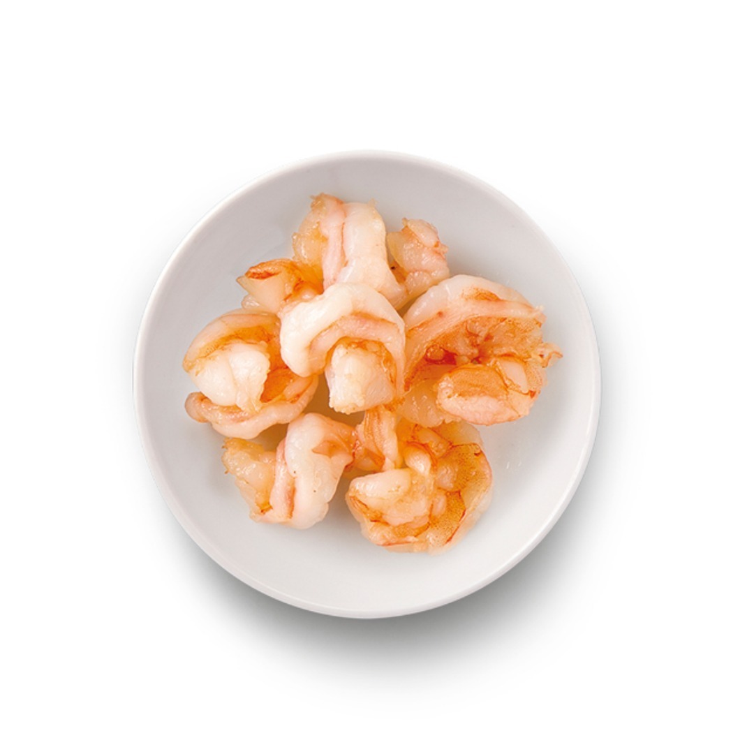 Обжаренные креветки