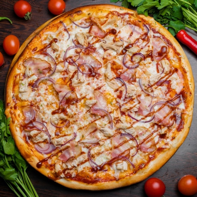 Пицца Bbq 33см