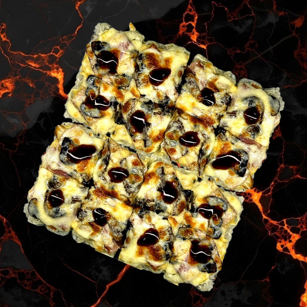 С КУРОЧКОЙ, БЕКОНОМ И ШАМПИНЬОНАМИ