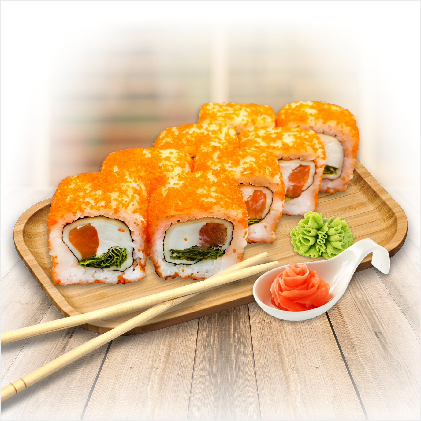 Ролл Два сыра 8шт