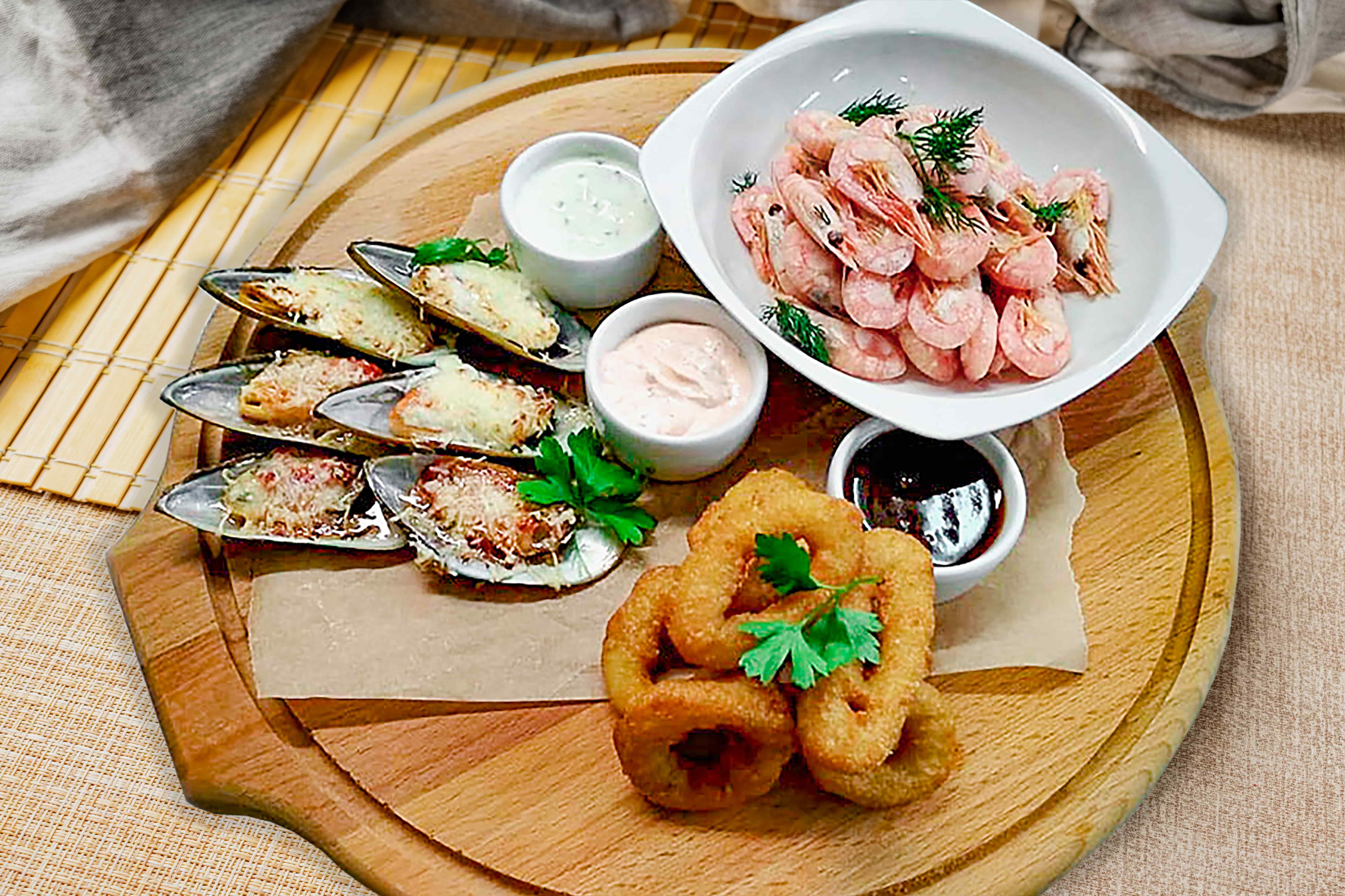 Сет с морепродуктами