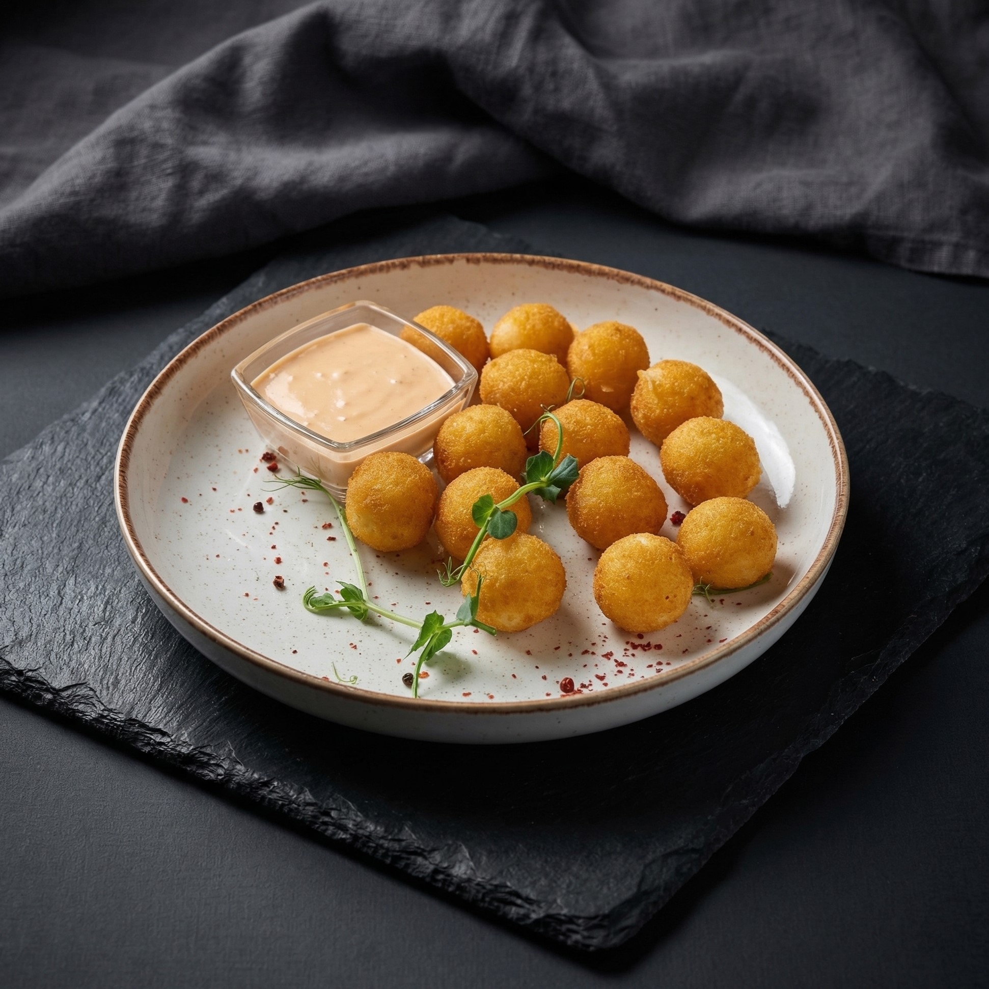 Cырные шарики