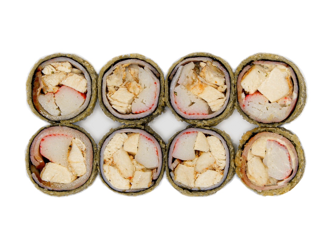 Жареный ролл без риса «Мясной»