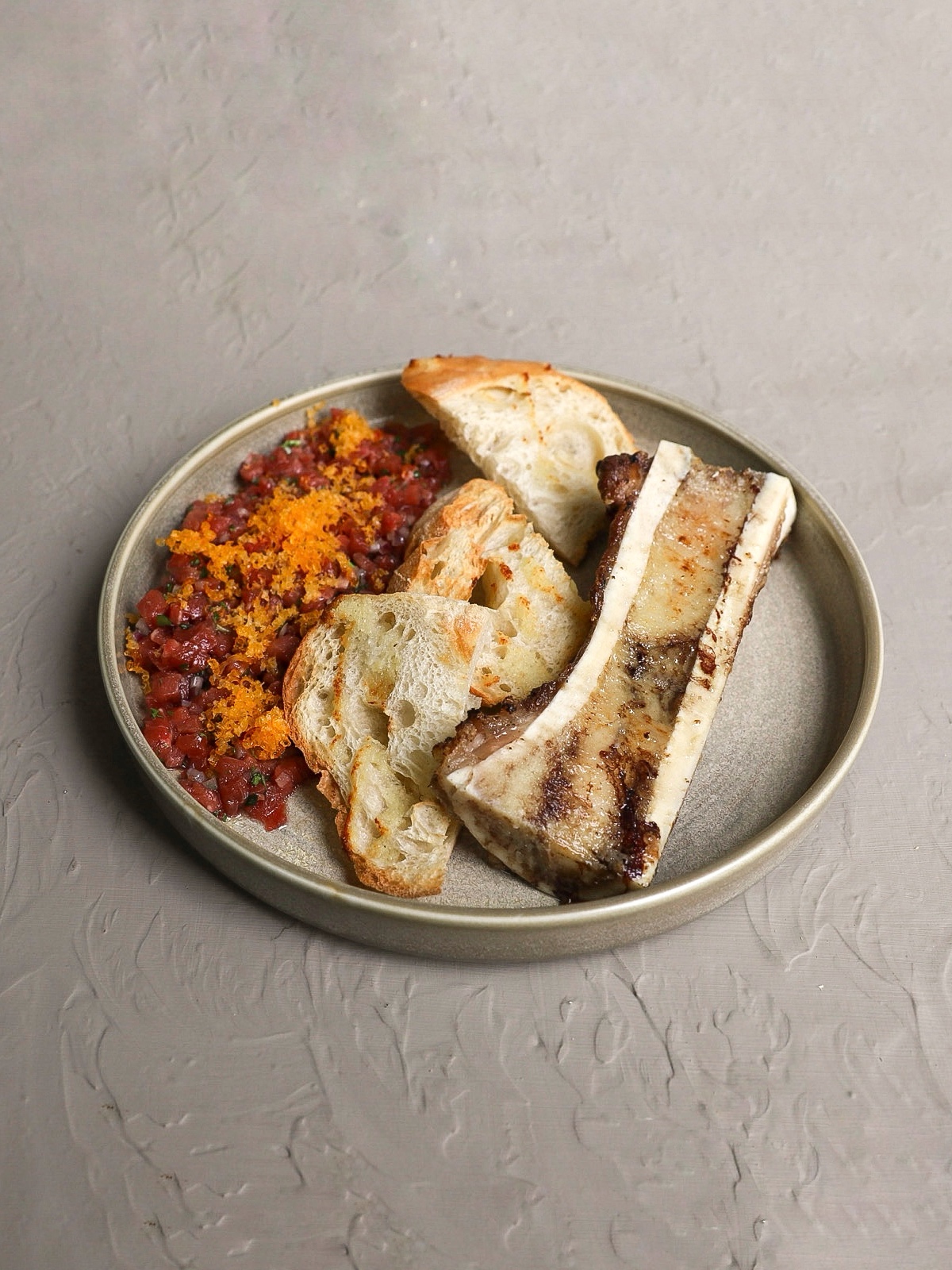 Тартар с мозговой косточкой