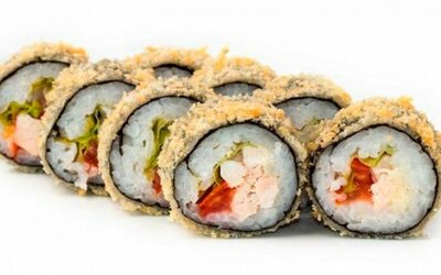 Жаренный с курицей и беконом