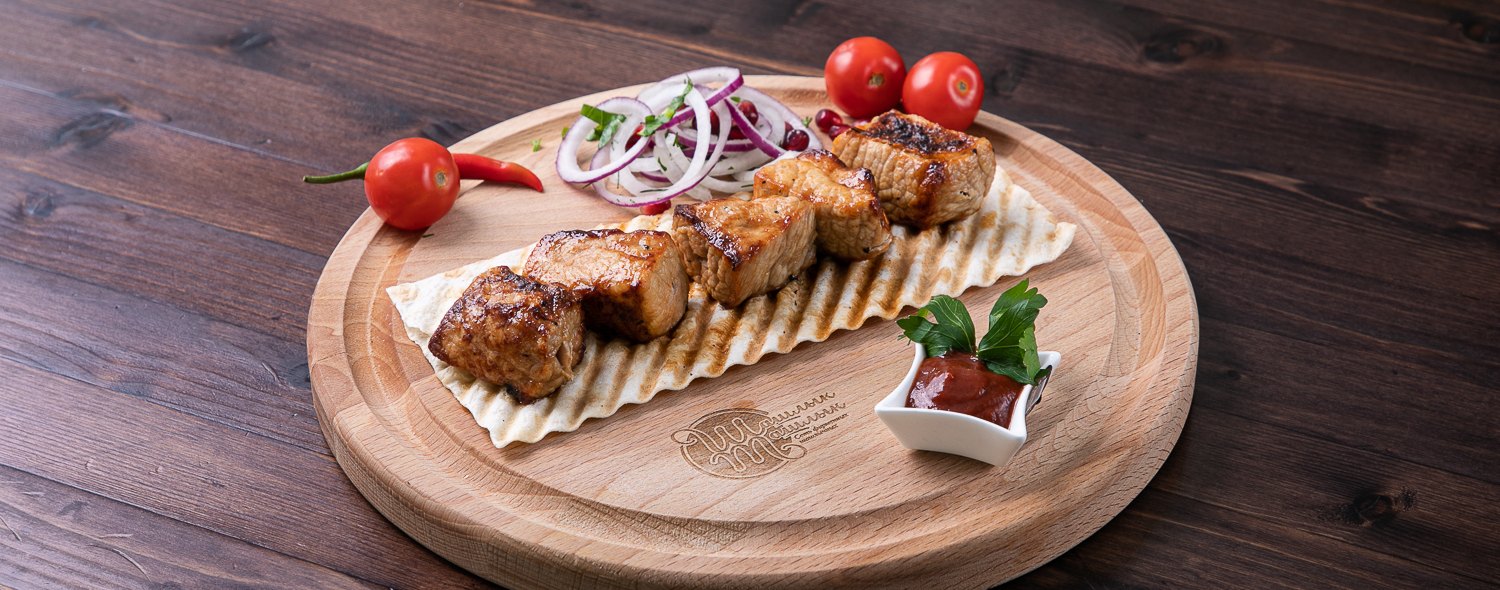 Шашлык из свиной шеи