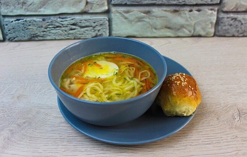 Лапша куриная домашняя