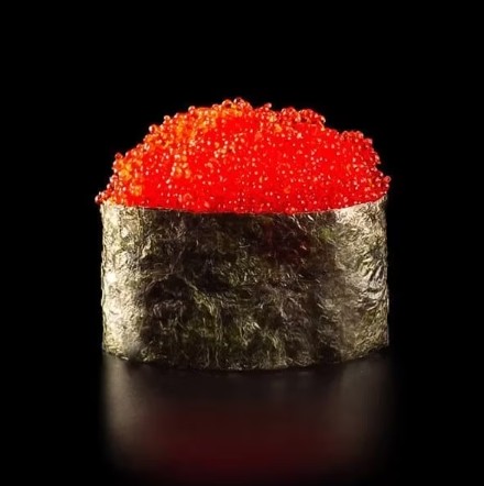 Гункан с тобико