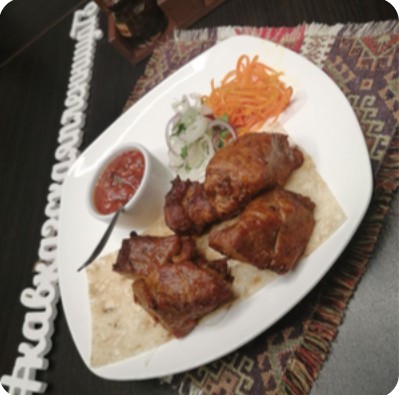 Шашлык из свиной шейки