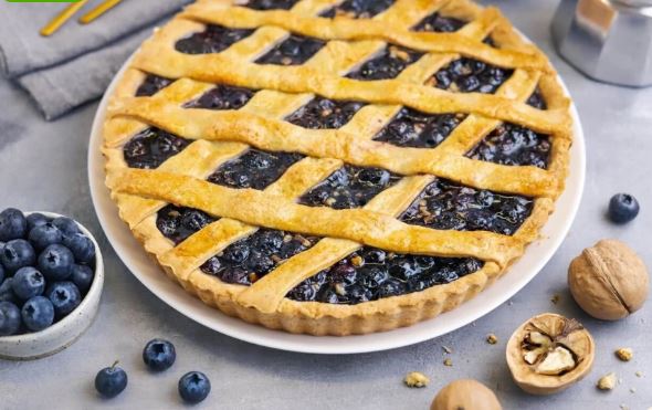 Черничный тарт