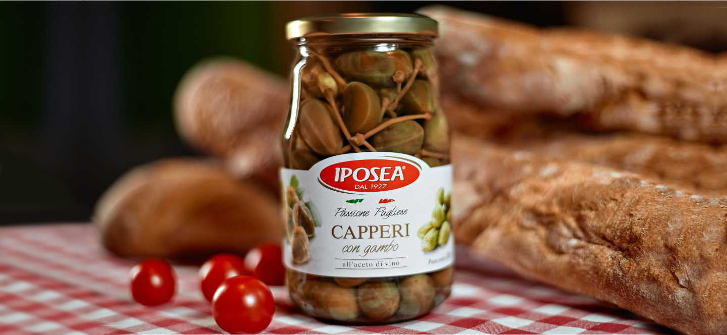 Капперсы Лакримелла с ножкой в уксусе IPOSEA