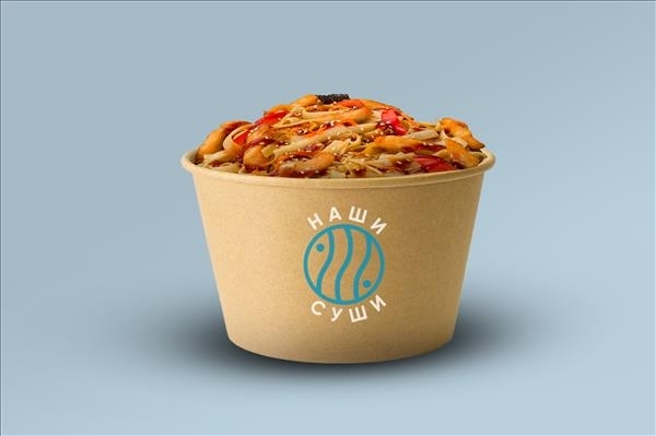 Фирменный вок удон с курицей (НС)