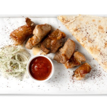 Шашлык из cвинoй шеи