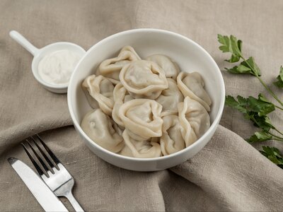 Пельмени с бараниной и говядиной 350 г