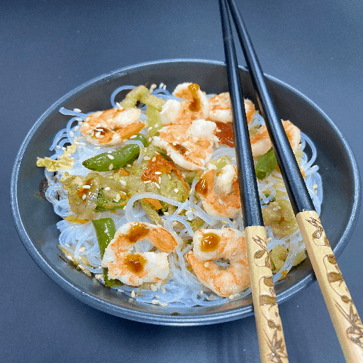 WOK Фунчоза с Креветками