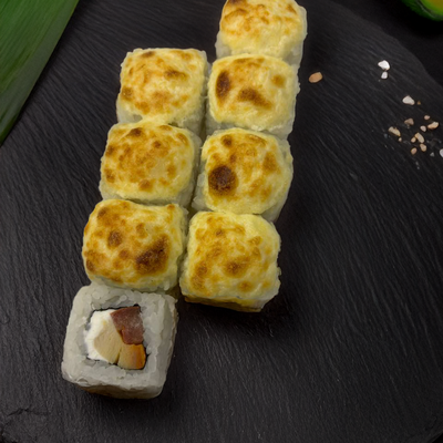 Запечённый с курицей