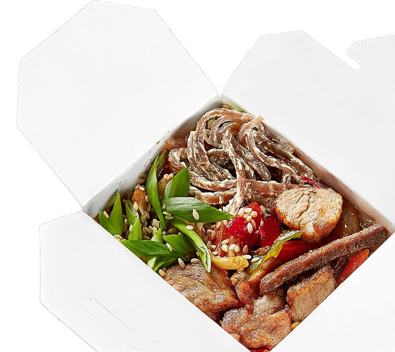 Wok Соба 3 мяса