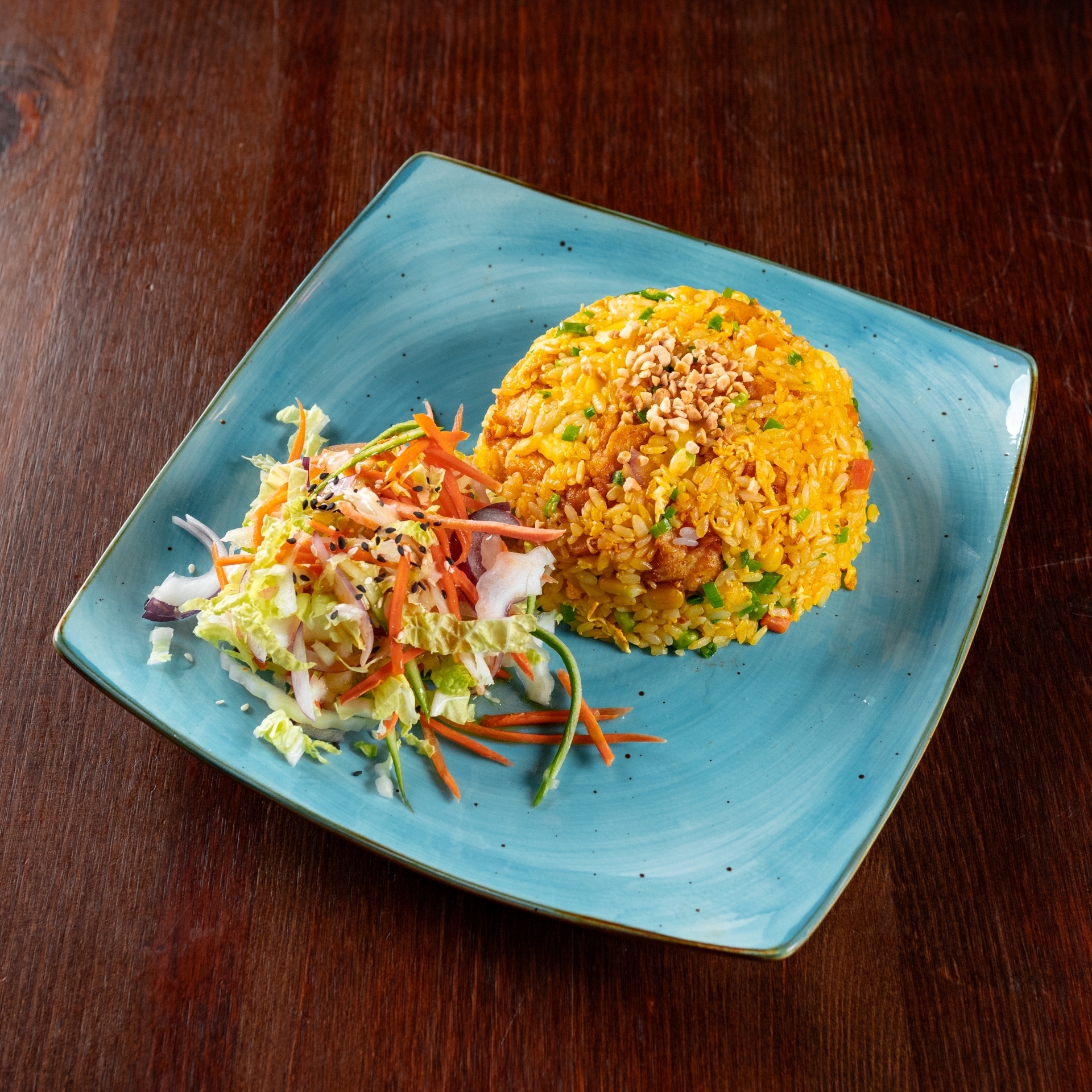 Тайский рис с курицей