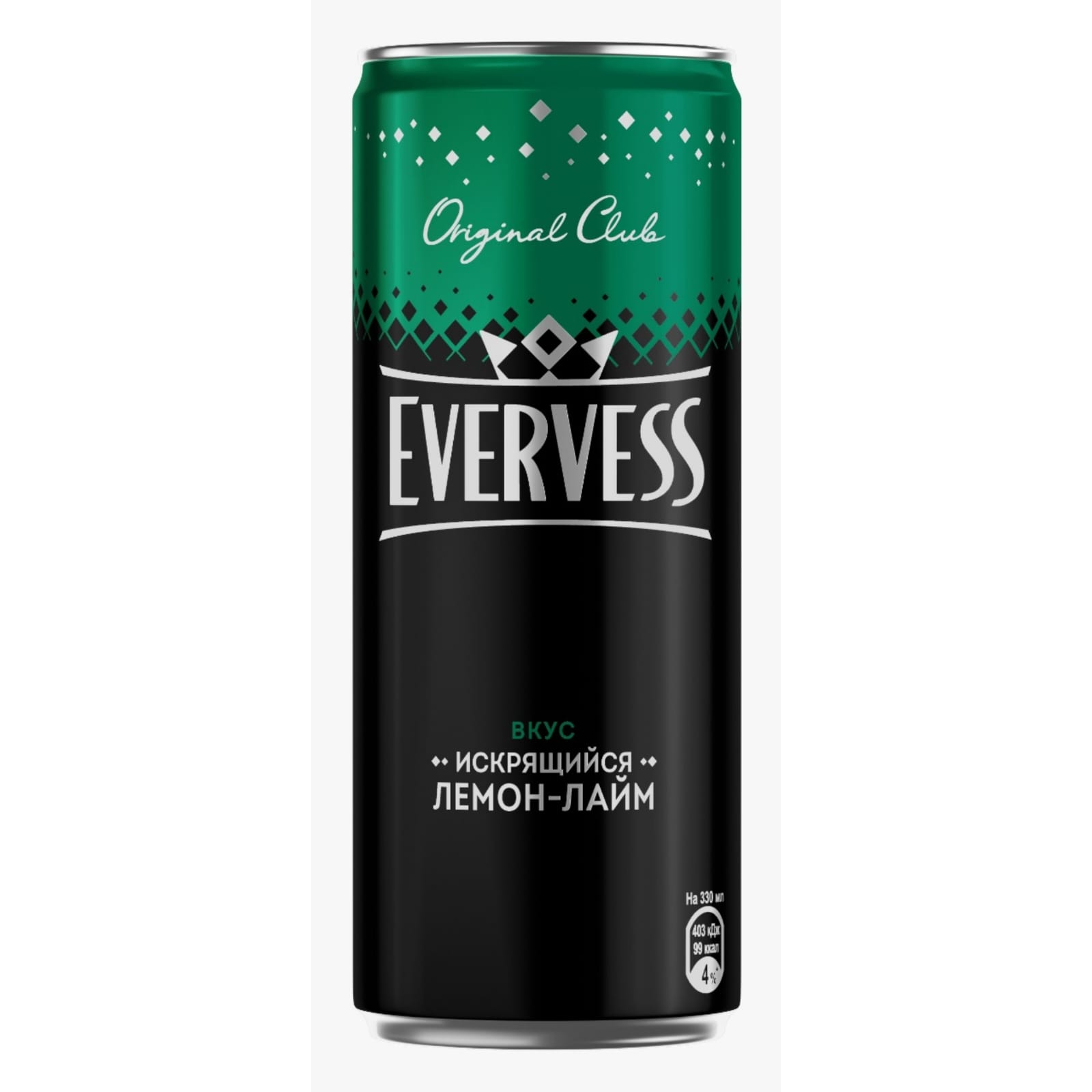Evervess Лимон Лайм 0,33л.(ж/б)