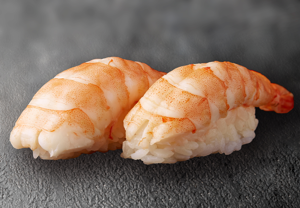 Суши с тигровой креветкой, 2шт.