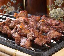 Шашлык из домашней свинины 400г