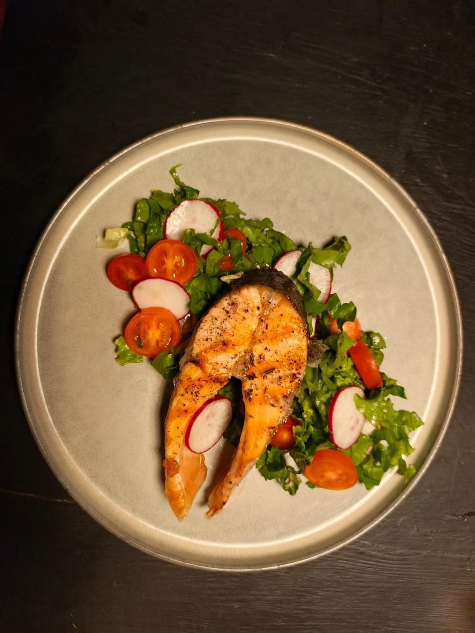 Стейк семги 