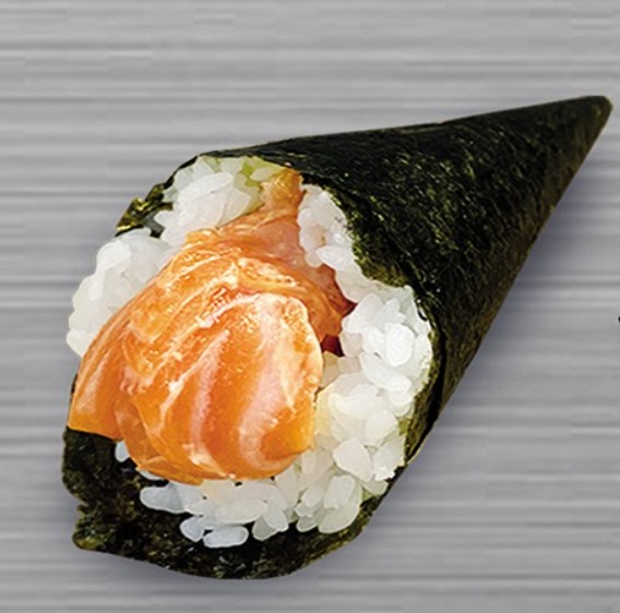 Хэнд ролл лосось