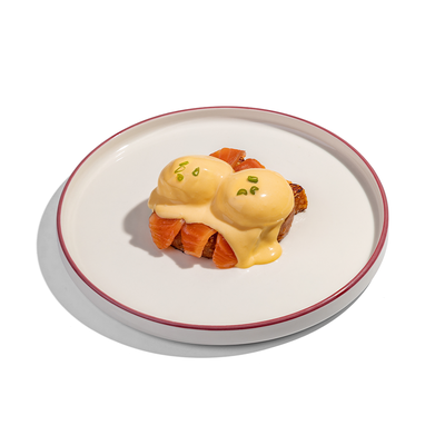 Яйца Бенедикт с форелью