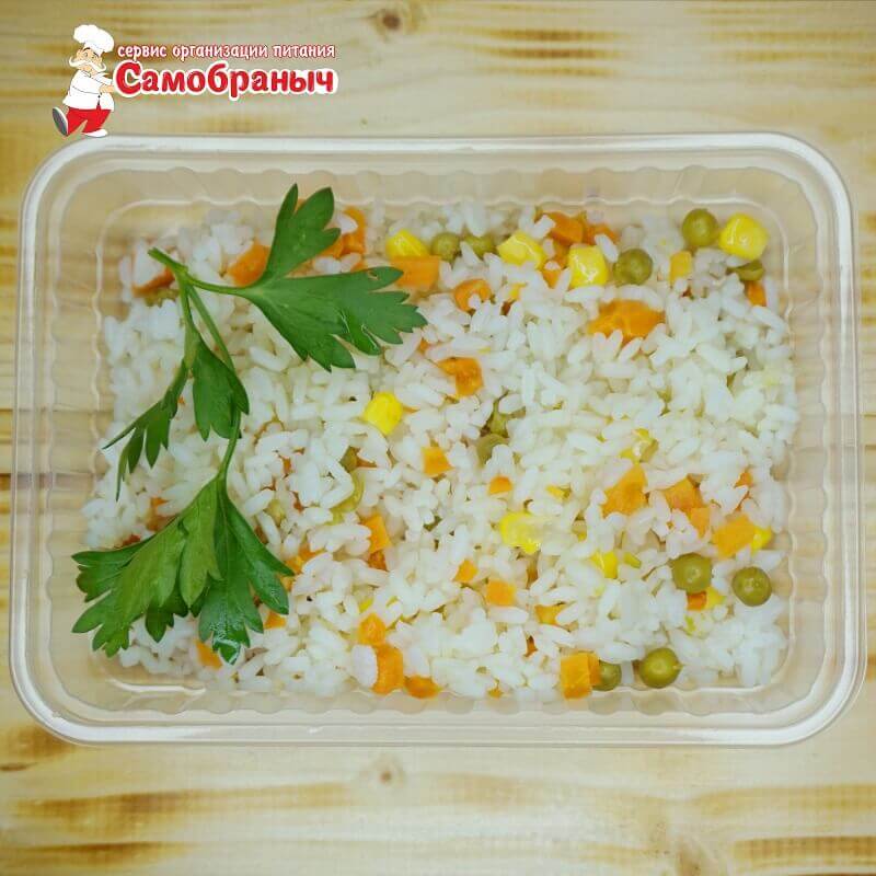 Рис с овощами 150гр.