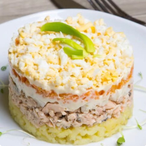 Салат Мимоза