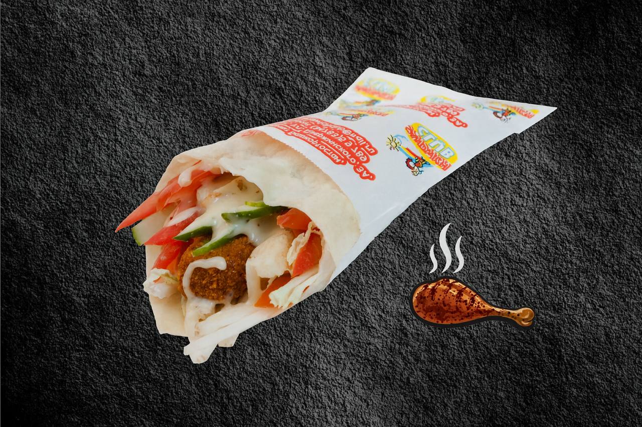 Цезарь в лаваше с курочкой